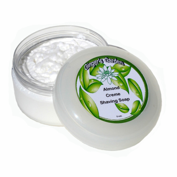 shaving cream almond square